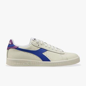 Diadora Game L Nizke Biele / Fialove - Panske Tenisky